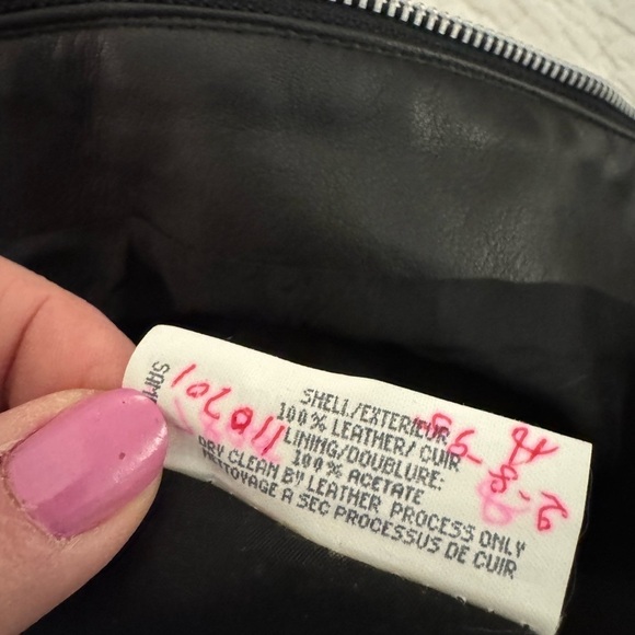 NWT Bagatelle Black Leather Halter Dress Size 8 zip front dress was a sample - Picture 15 of 16